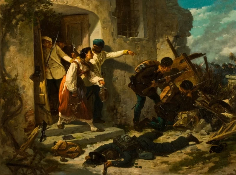 Un episodio della battaglia di s martino 1861